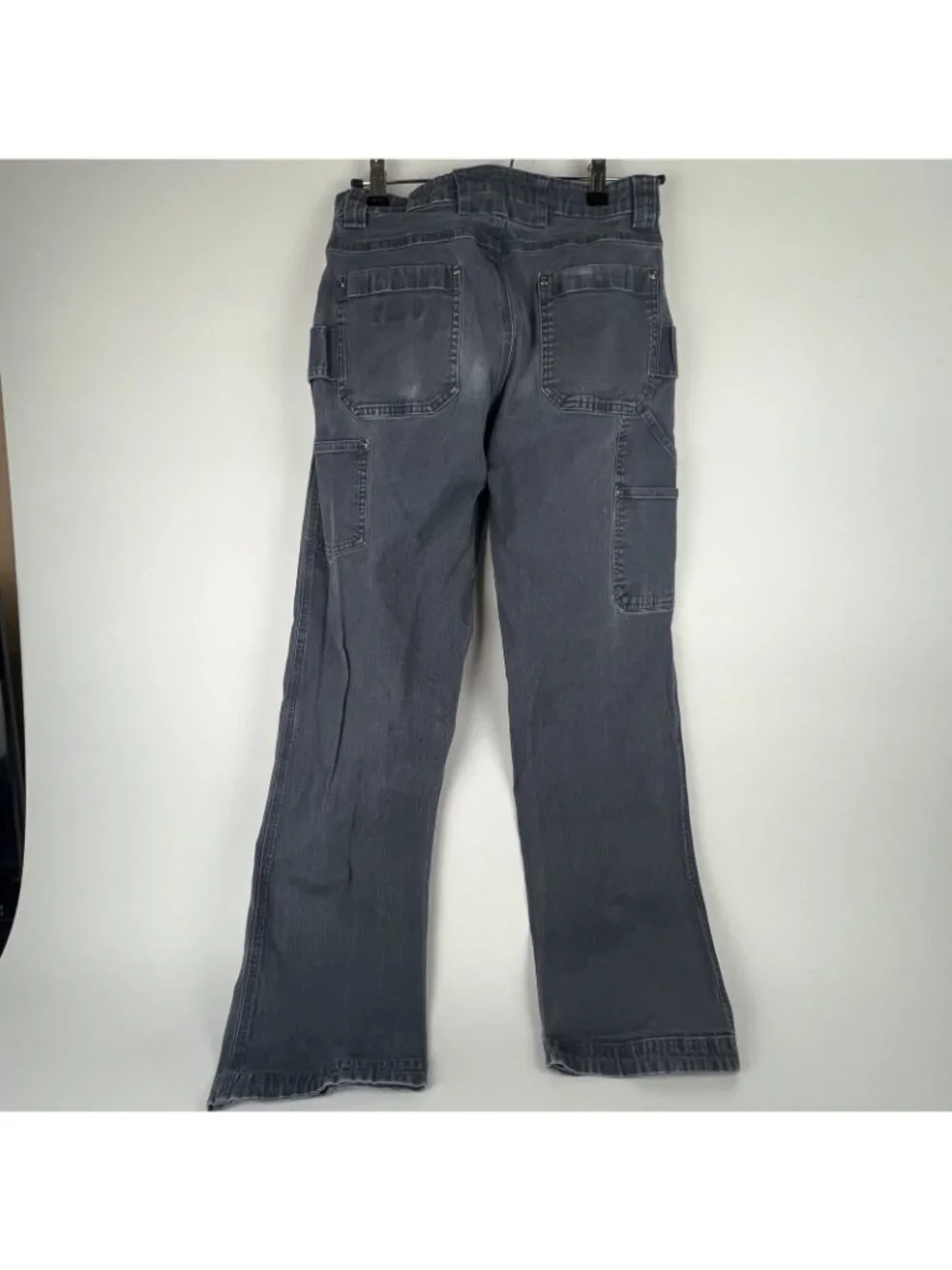 Duluth Trading Co Flex Fire Hose Pants Mens 30x32 Steel Straight Leg - Picture 5 of 9